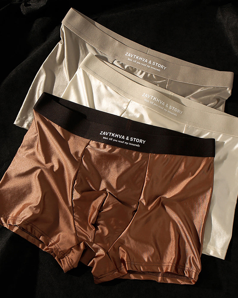 Luksus IsSilke Herrebokserbriefs