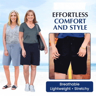 Unisex Is-silke Raskt Tørkende Stretchshorts