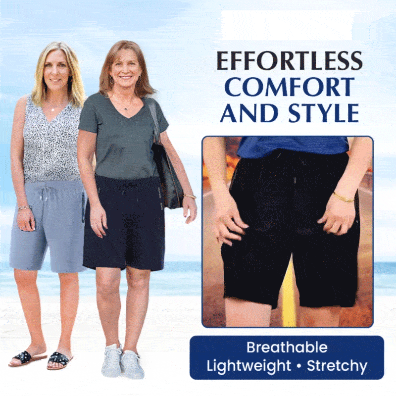Unisex Is-silke Raskt Tørkende Stretchshorts