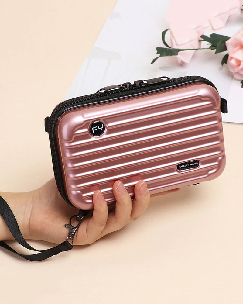 Mini koffert Crossbody-veske