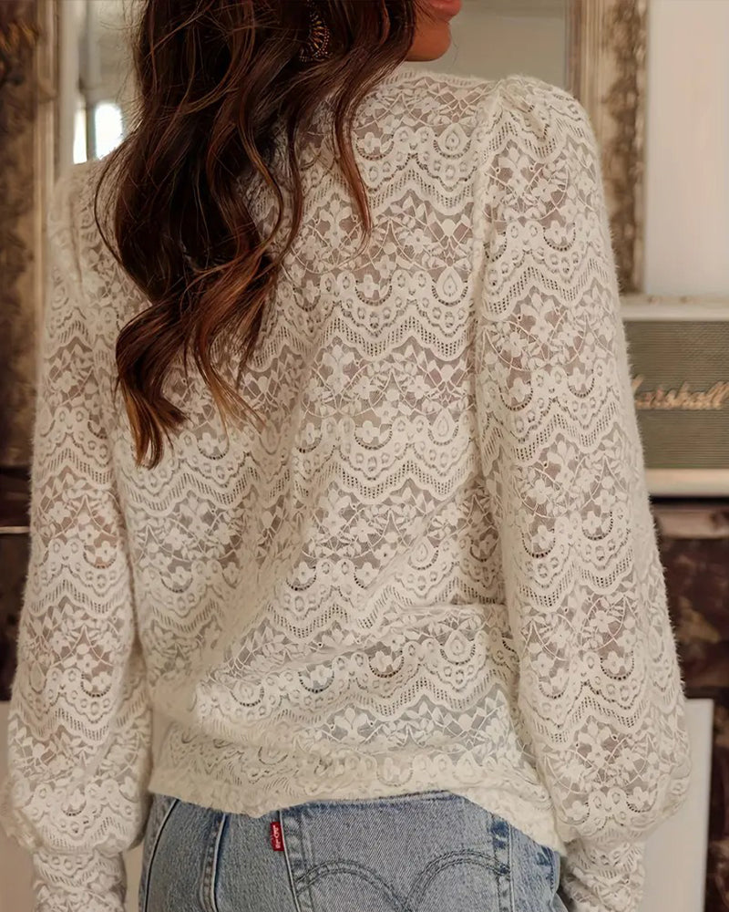 Bluse Myk Knipling Langermet