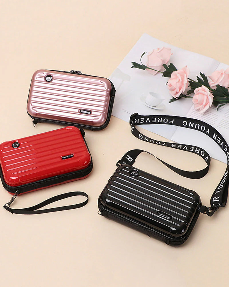 Mini koffert Crossbody-veske