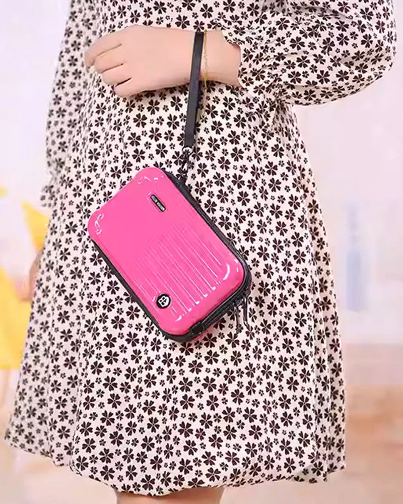 Mini koffert Crossbody-veske