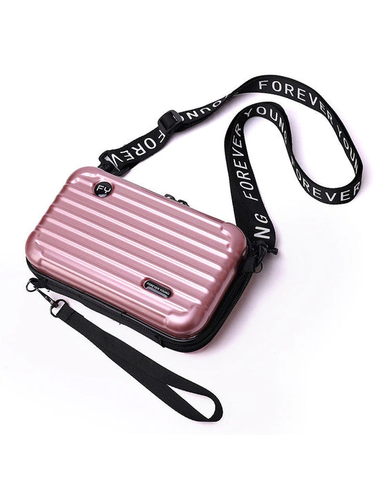 Mini koffert Crossbody-veske