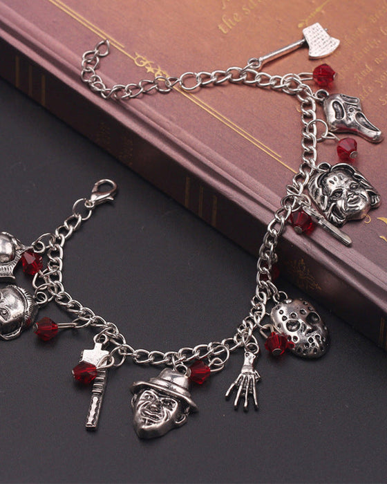 Halloween jason maske armbånd