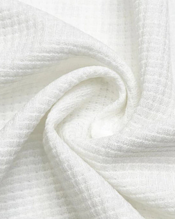 En Polo-skjorte Med Fargeblokk og Vaffelmønster