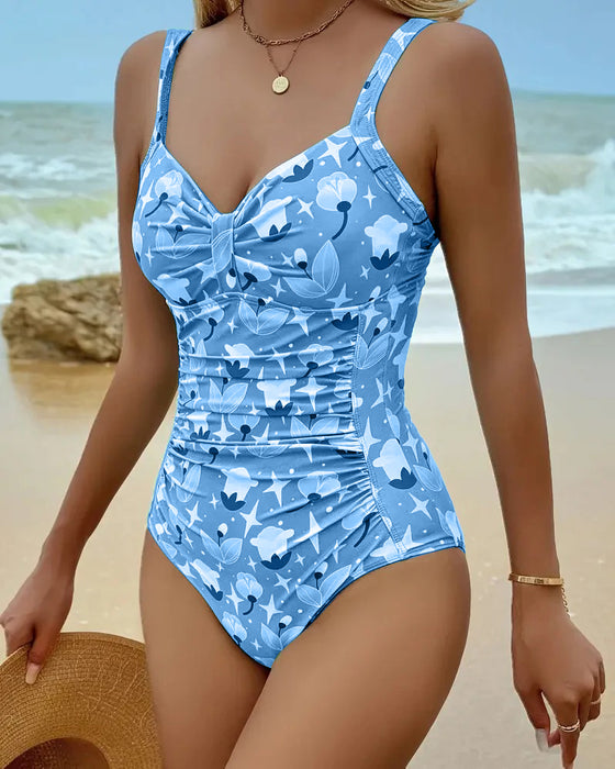 Badedrakt Én Del Vest Print