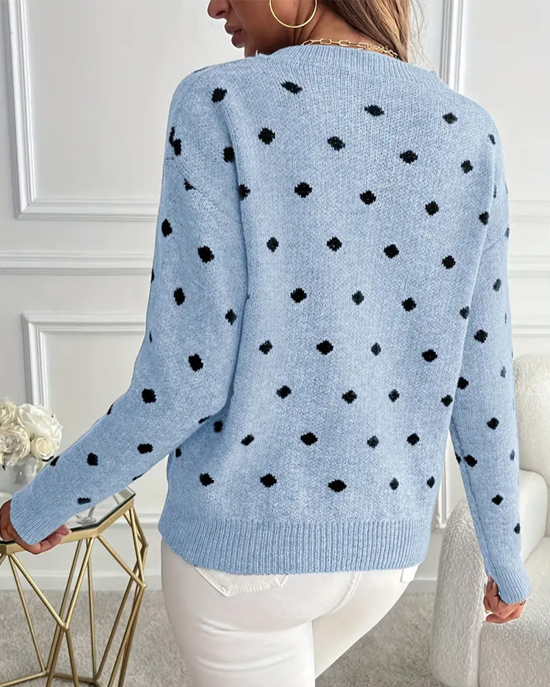 Pullover Rund Hals Langermet