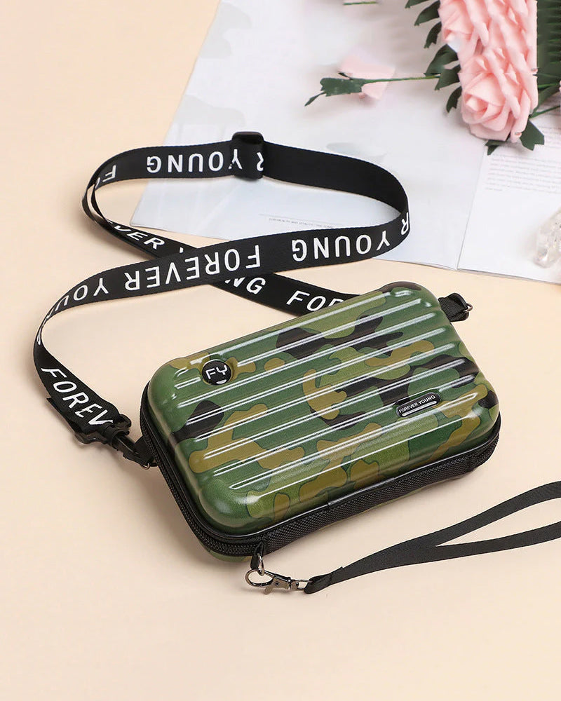 Mini koffert Crossbody-veske