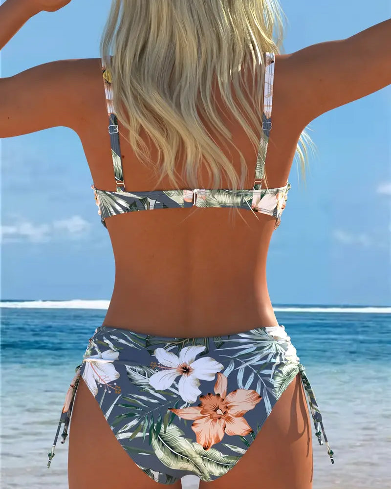Todelt Bikinisett Med Print – Stilig