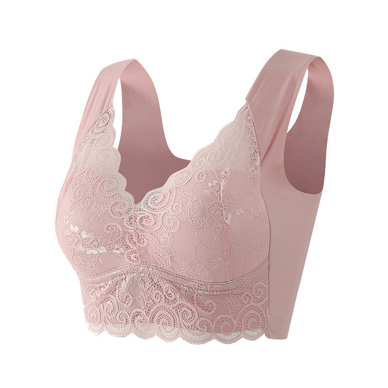 Sømløs Push Up Trådløs Blonde-BH