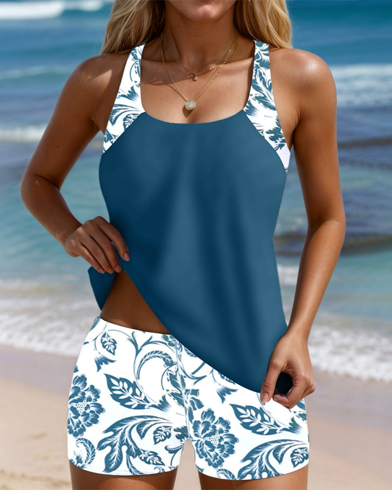 Tankini Todelt Trykt