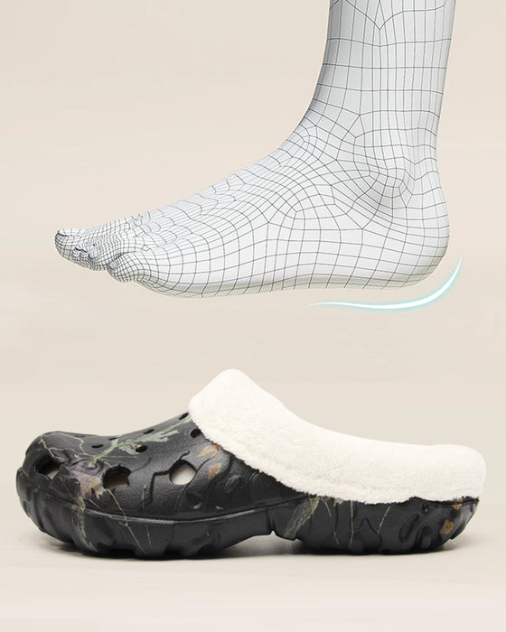 Tøfler stilig mønster anti-skli