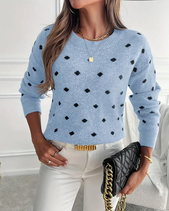 Pullover Rund Hals Langermet