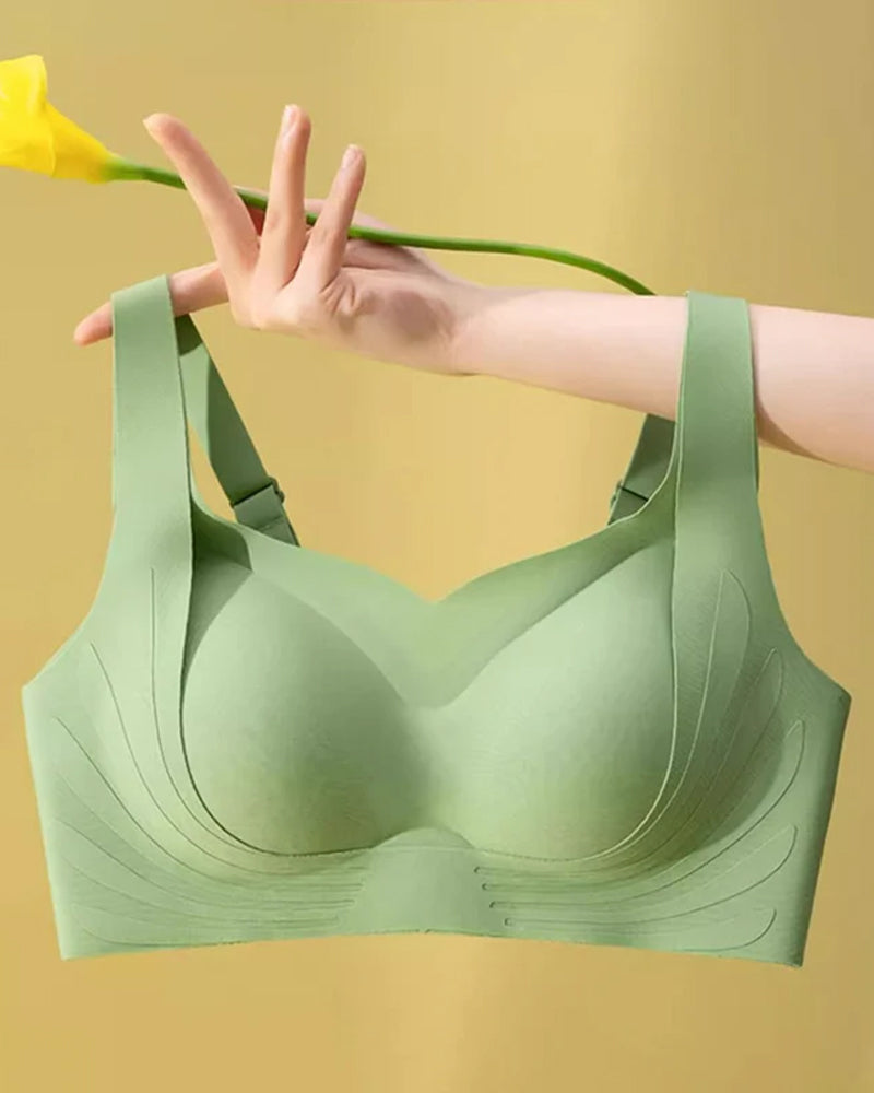 Sømløs Push-Up-Bh Uten Bøyle For Kvinner