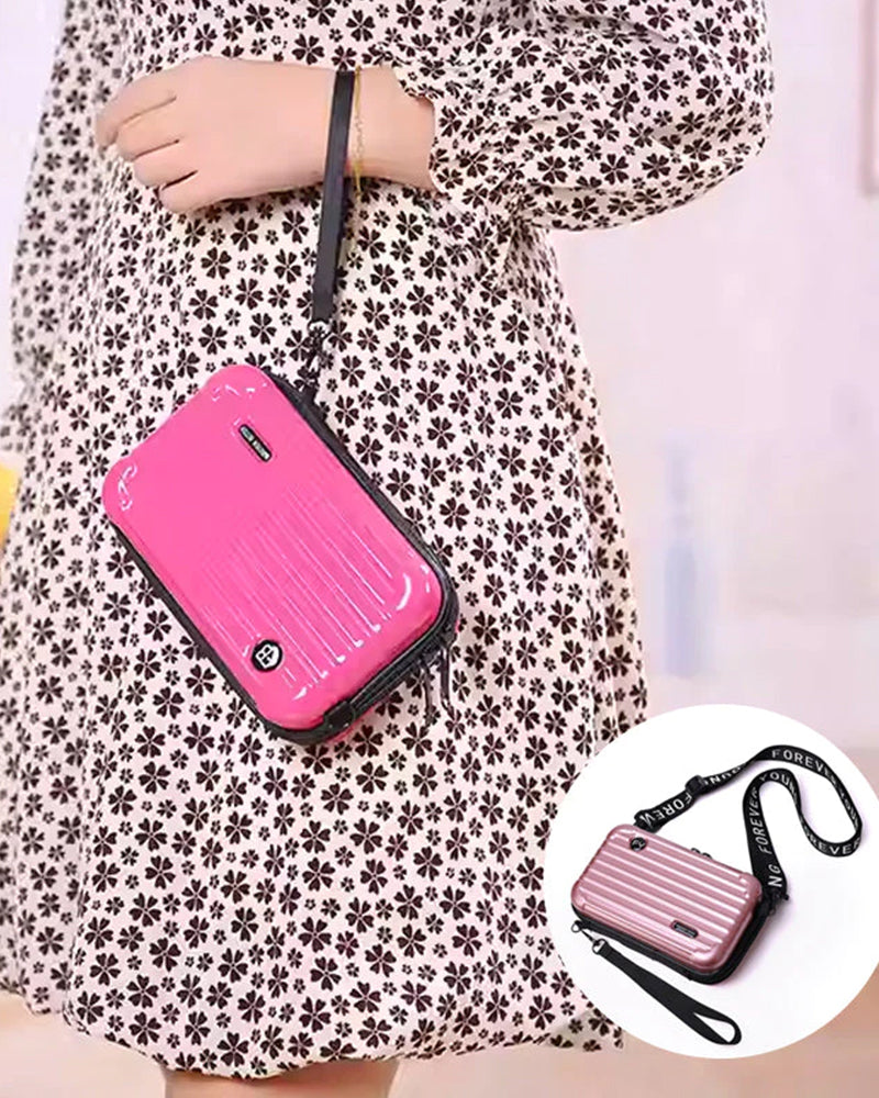 Mini koffert Crossbody-veske