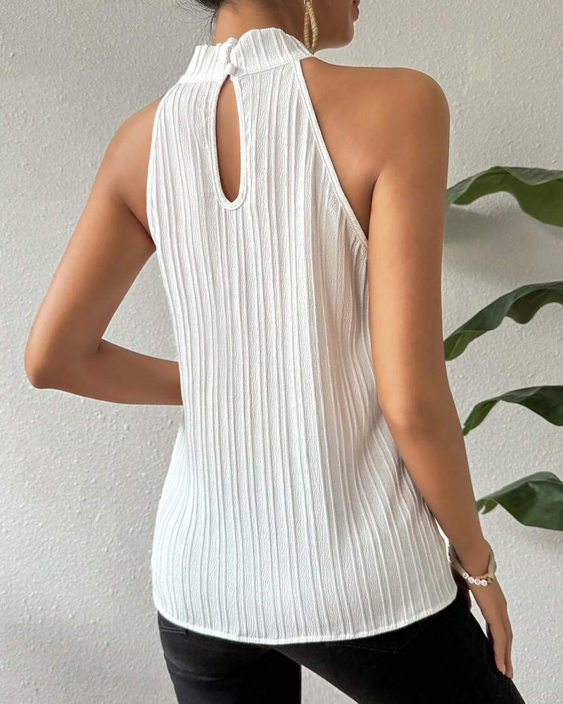 Tank Topp Uten Ermer Halterneck