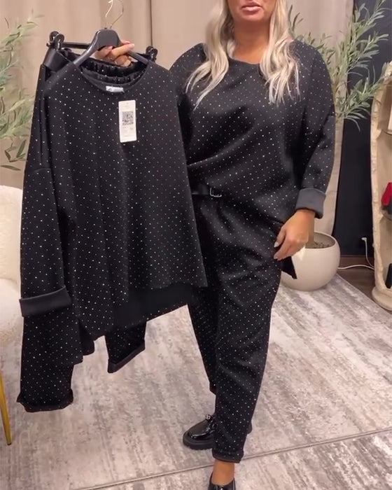 Drakt Rundhals Temperament Fritid