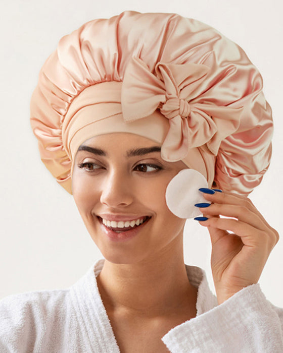 Nattsovehette i silke