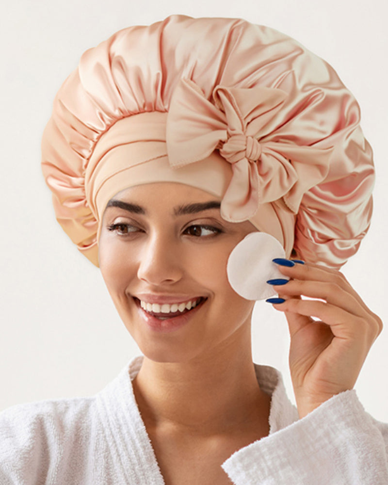 Nattsovehette i silke