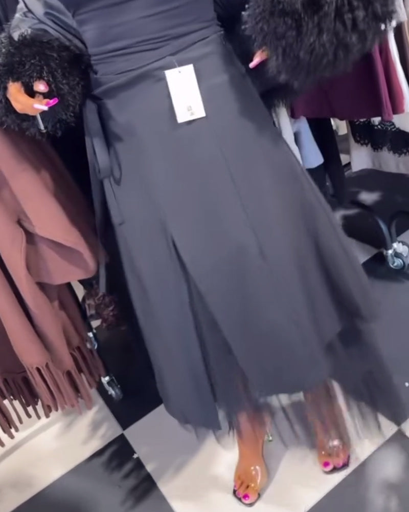 Skjørt Temperamentfull Og Moteriktig