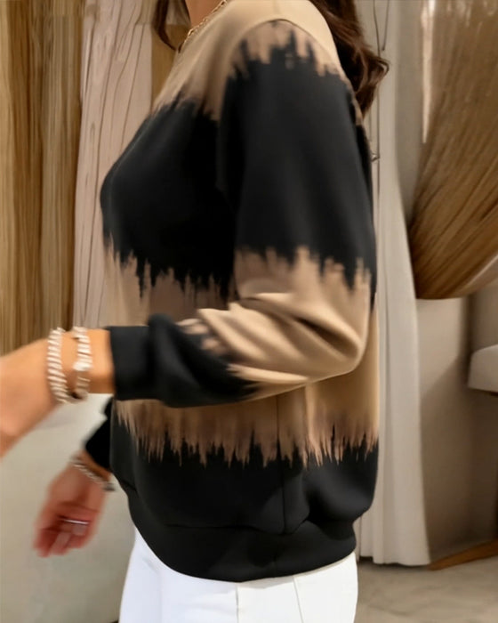 Genser Trendy Gradienttrykk