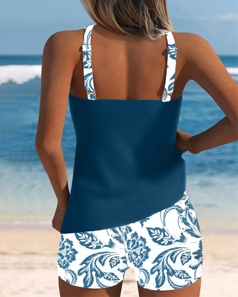 Tankini Todelt Trykt