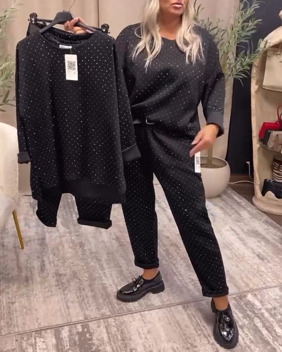 Drakt Rundhals Temperament Fritid