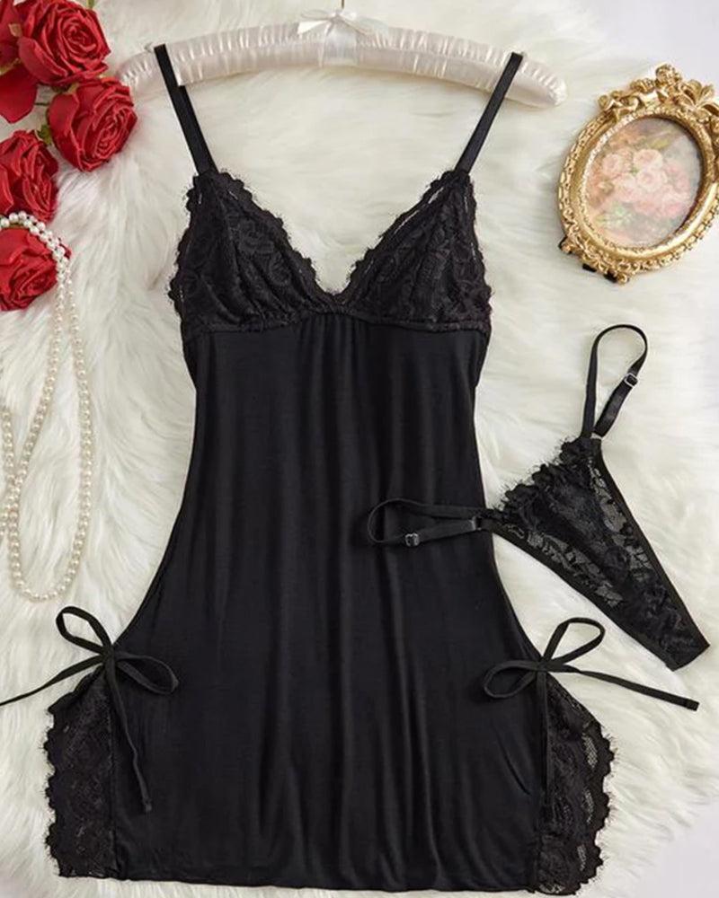 Lingerie Sexy Dyp Utringning