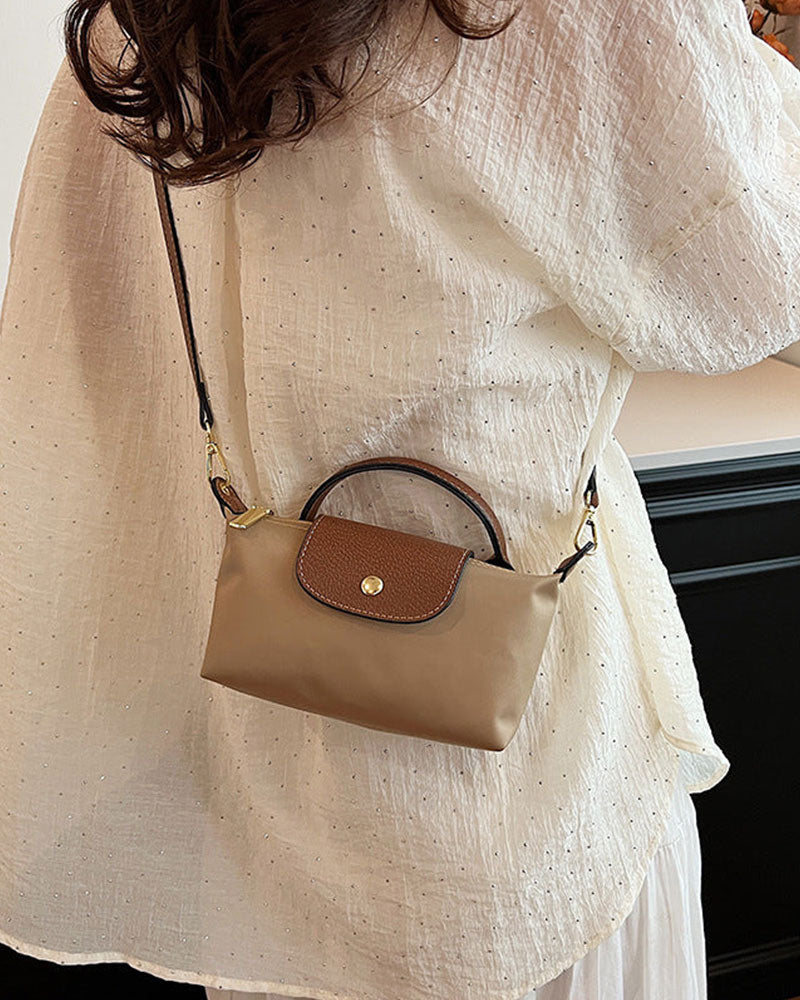 Veske Dame Enkel Flapp Crossbody