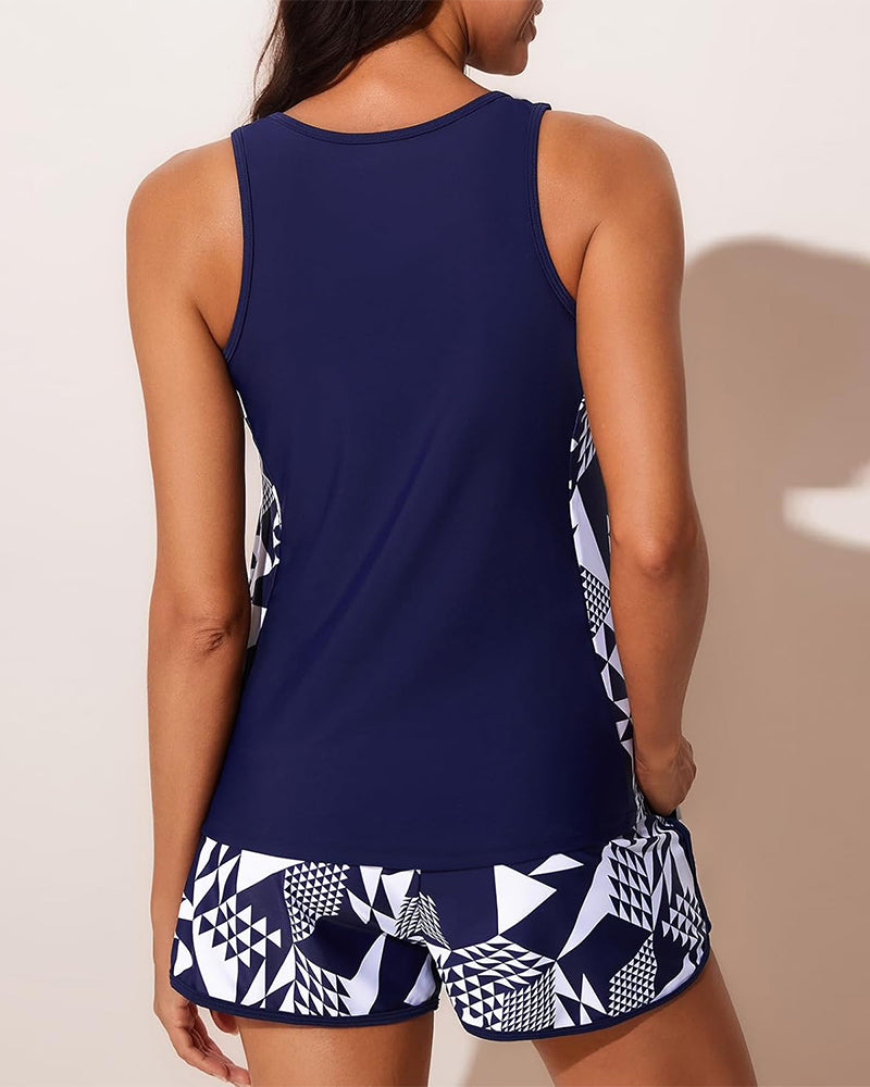 Bikini Lomme Trykte Shorts Strand