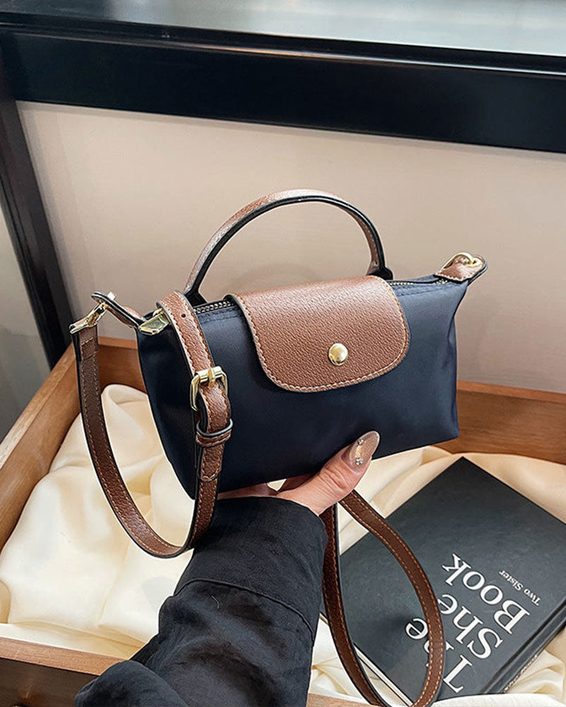 Veske Dame Enkel Flapp Crossbody