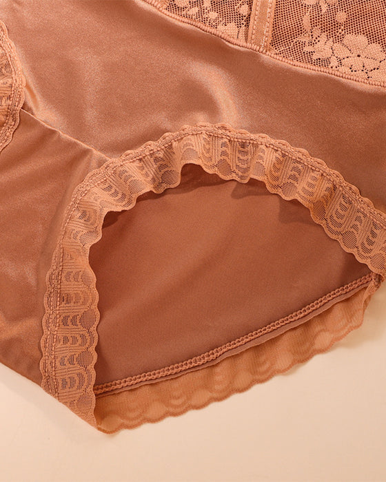 Høytaljede Blonde Truser For Kvinner