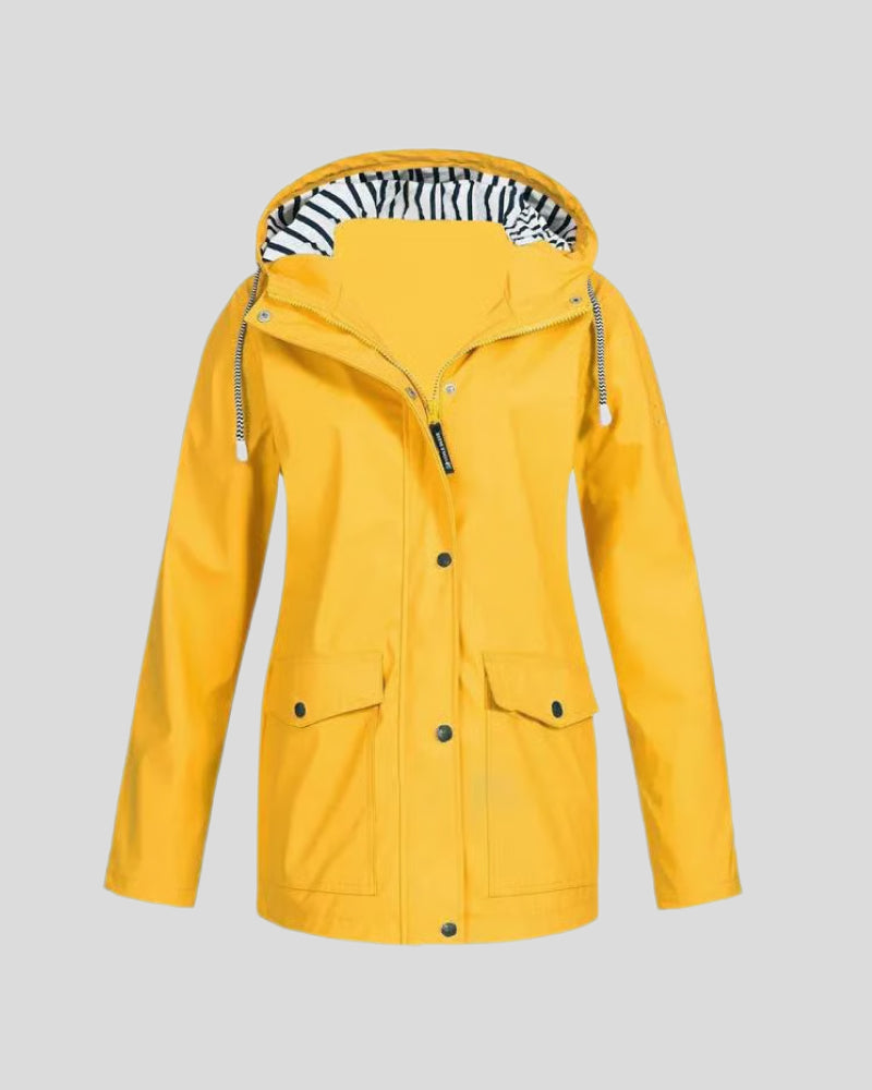 Jacke For Kvinner Med Vattentett Og Vindtett Egenskaper