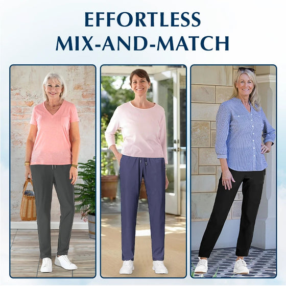 Damebukser Ultra Stretch IsSilke Komfort Casual