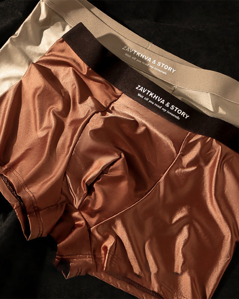 Luksus IsSilke Herrebokserbriefs
