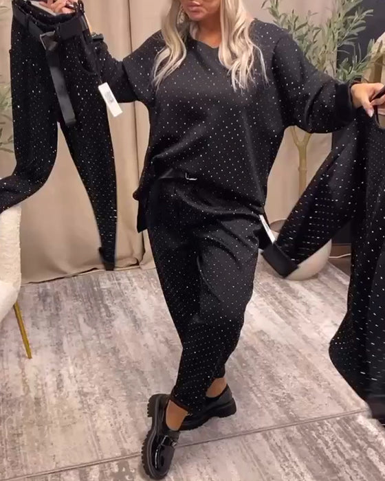 Drakt Rundhals Temperament Fritid