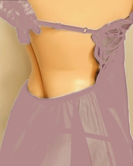 Kjølig Og Komfortabel Nattkjole I Plussstørrelse