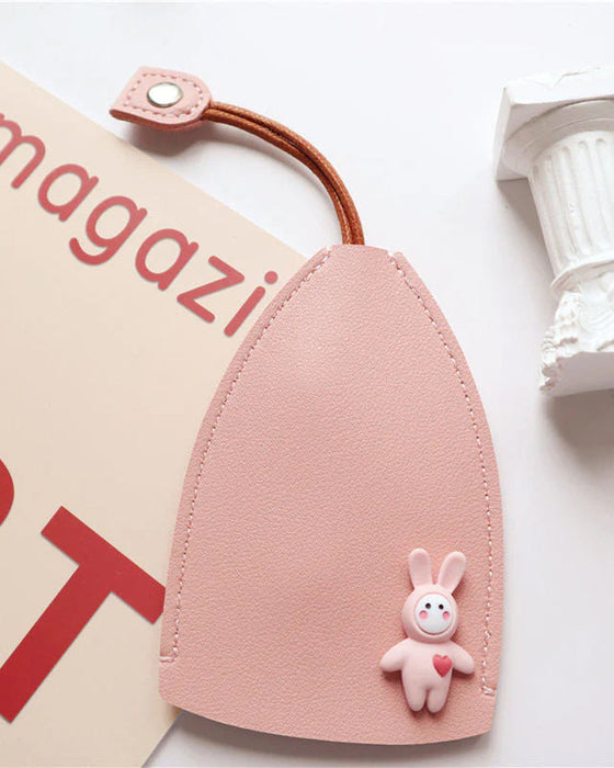 Skinnveske for bilnøkler