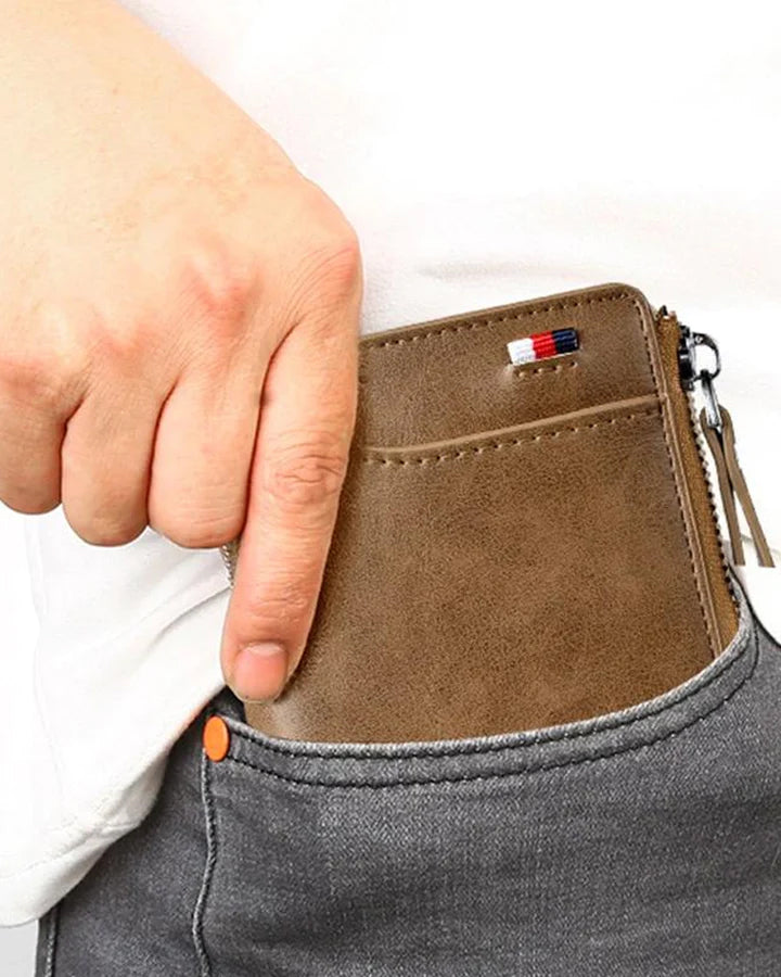 Men’s RFID Blocking Wallet(free shipping for buying 2 pcs )