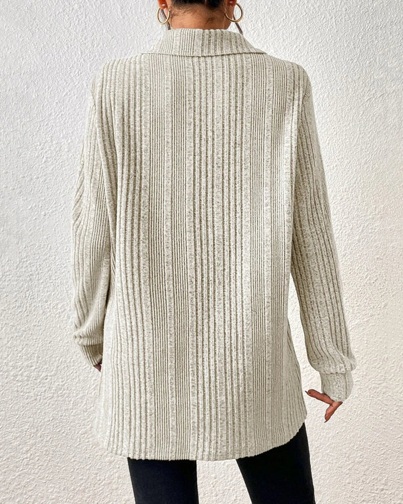 Ribbete ensfarget jakkeslagstopp
