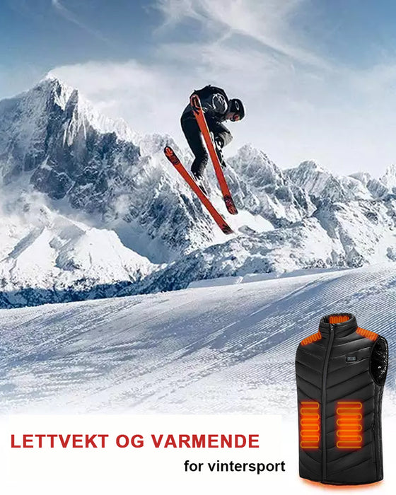 Elektrisk oppvarmet jakke