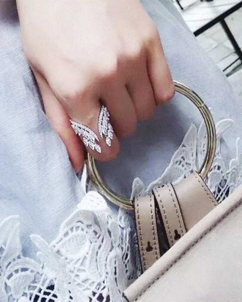 Englevinger Ring og Armbånd