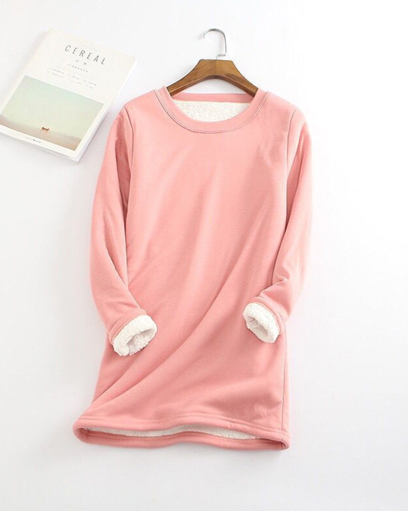 Thermal fleece topp