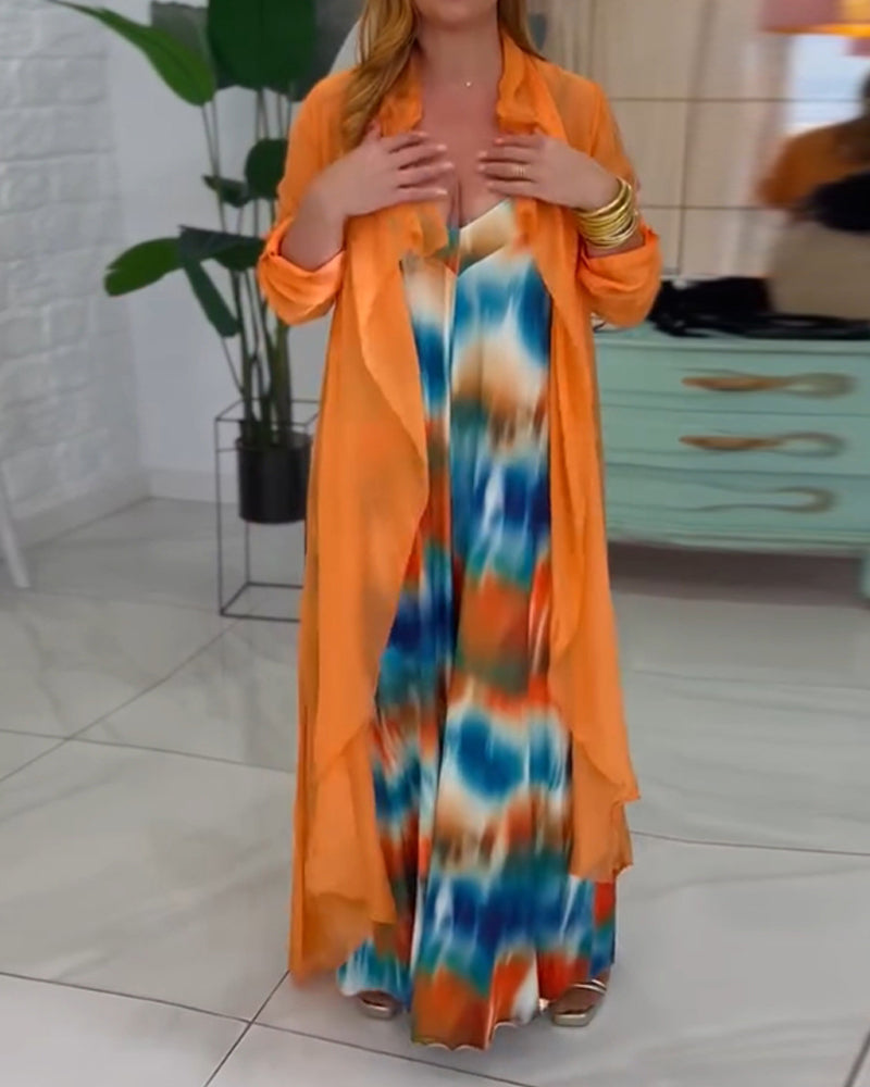 Dress med elegant og moteriktig stil