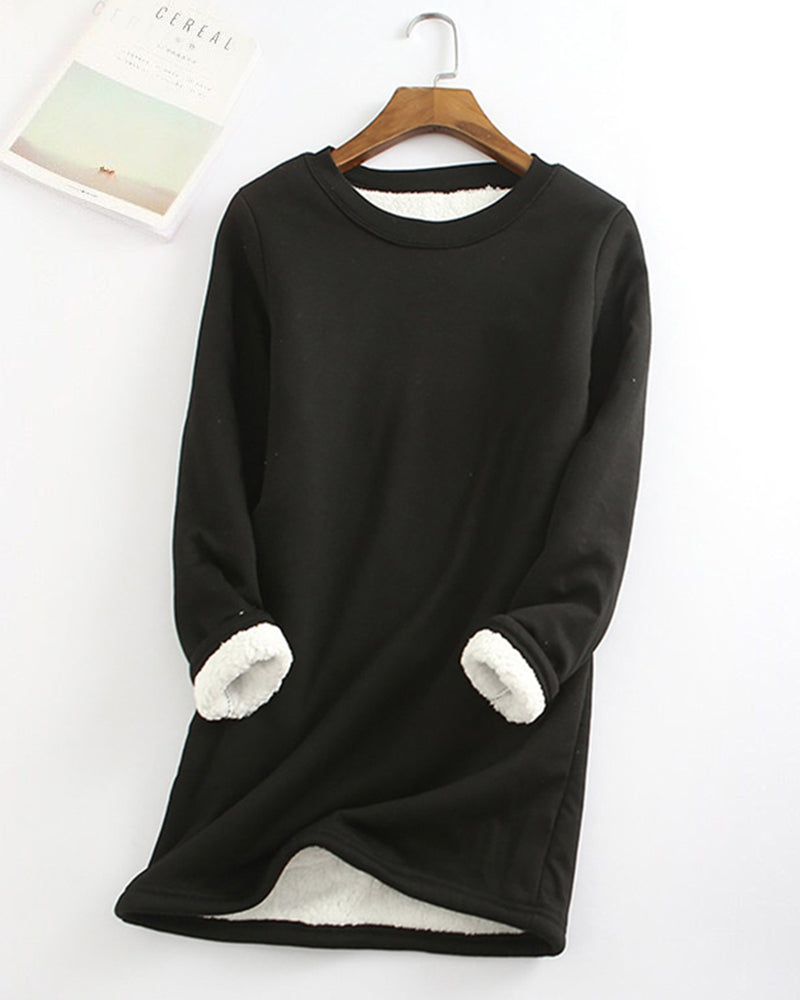 Thermal fleece topp