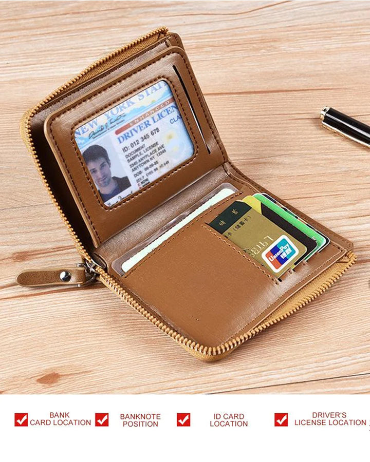 Men’s RFID Blocking Wallet(free shipping for buying 2 pcs )