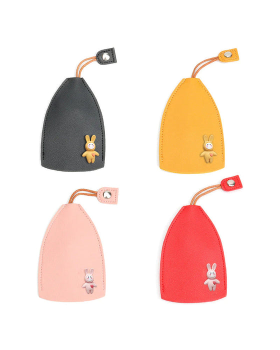 Skinnveske for bilnøkler