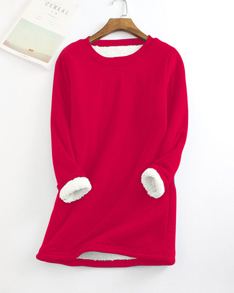 Thermal fleece topp