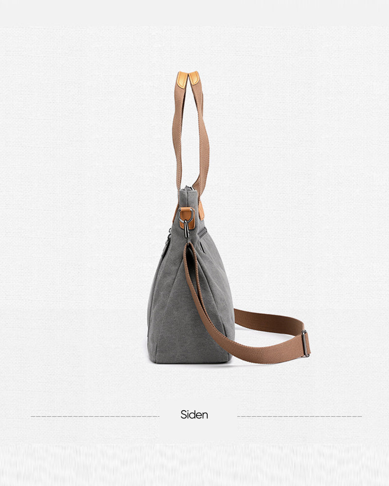 Crossbody-veske med stor
